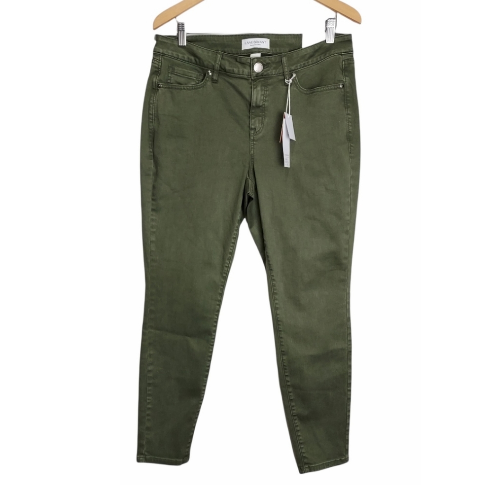 Lane Bryant Super Stretch Mid-Rise Skinny Jean 14